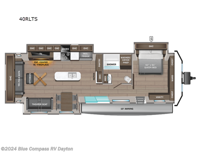 2024 Jayco Jay Flight Bungalow 40RLTS - New Travel Trailer For Sale by Blue Compass RV Dayton in New Carlisle, Ohio
