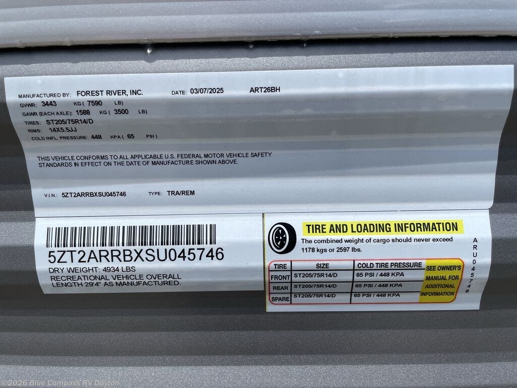 New 2025 Forest River Aurora Light 26BH available in New Carlisle, Ohio
