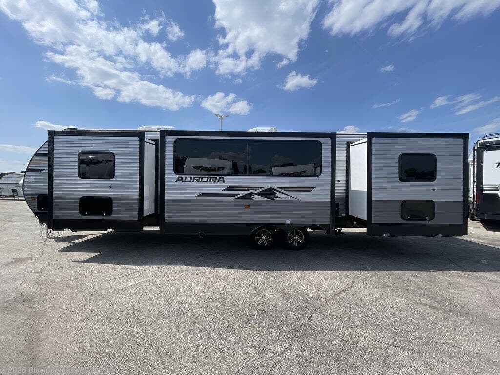 2026 Aurora 34BHTS (2 Queen Beds) by Forest River from Blue Compass RV Dayton in New Carlisle, Ohio
