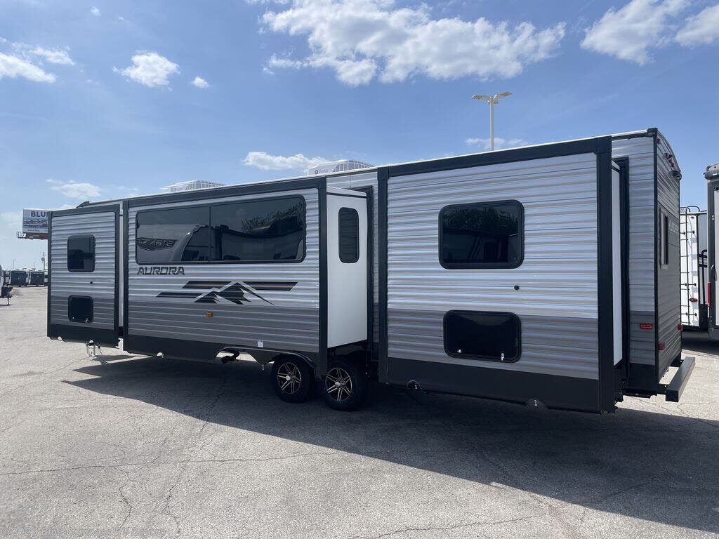 New 2026 Forest River Aurora 34BHTS (2 Queen Beds) available in New Carlisle, Ohio
