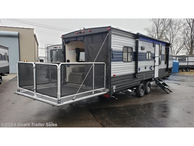 2020 Forest River Grey Wolf 22RR Toy hauler (Glacier) RV for Sale in