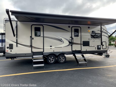 &lt;p&gt;2022 Rockwood&amp;nbsp;Ultra Lite 2608BS&lt;/p&gt;
&lt;p&gt;&amp;nbsp;&lt;/p&gt;
&lt;p&gt;Newport Ash &amp;amp; Chocolate interior, Standard Travel Trailer PKG F, Power tongue jack, Power Stabilizers, Raised panel refer fronts, Heated holding tanks, Bedroom TV, Carbon monoxide detector, Water purifier, Maxxair&amp;nbsp;vent fan w/cover, and RVIA&amp;nbsp;seal.&lt;/p&gt;
&lt;p&gt;&amp;nbsp;&lt;/p&gt;
&lt;p&gt;&lt;span style=&quot;font-size: 16px; caret-color: #373a3c; color: #373a3c; font-family: Questrial, sans-serif;&quot;&gt;**Vicars Trailer Sales Inc. makes every effort to ensure all information contained within this website is correct. However, we are not responsible for any typographical errors, omissions, misprints, misinformation, or incorrect photos contained within or on a manufacturers website. Some photos may be &quot;stock&quot; photos from a previous unit and not of the actual unit in inventory. It is the responsibility of everyone to verify all details prior to purchase.**&lt;/span&gt;&lt;/p&gt;
