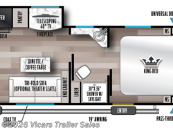 2024 East to West Alta 2350KRK - New Travel Trailer for sale by Vicars Trailer Sales in Taylor, Michigan