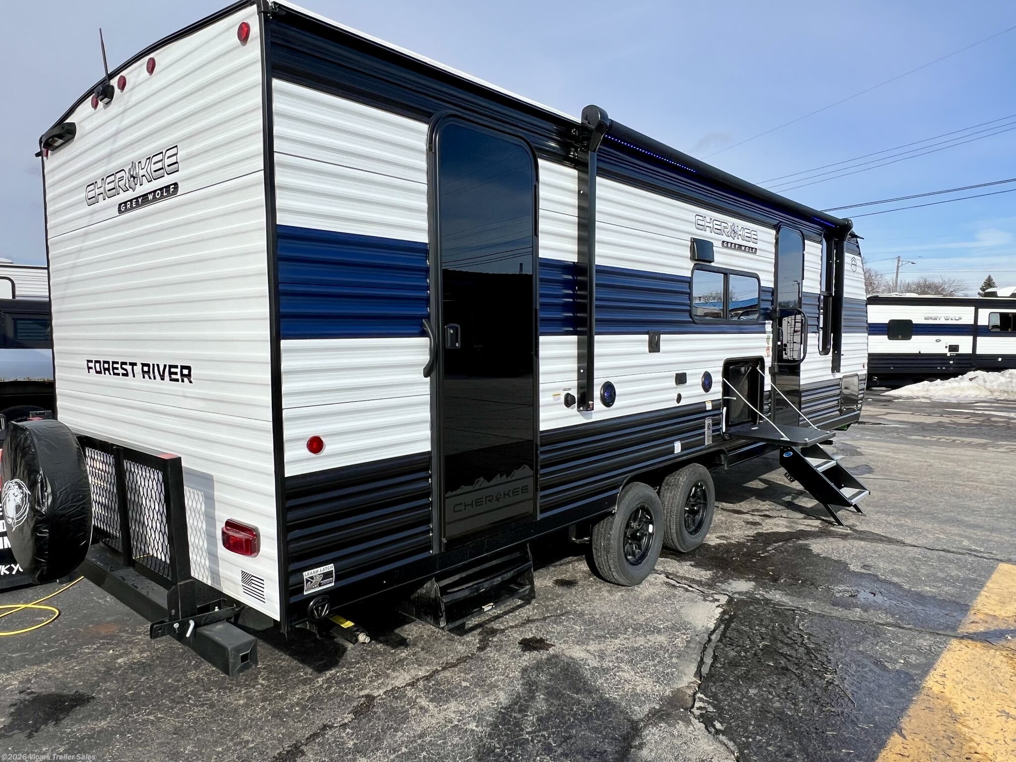 2025 Cherokee Grey Wolf 23DBH by Forest River from Vicars Trailer Sales in Taylor, Michigan
