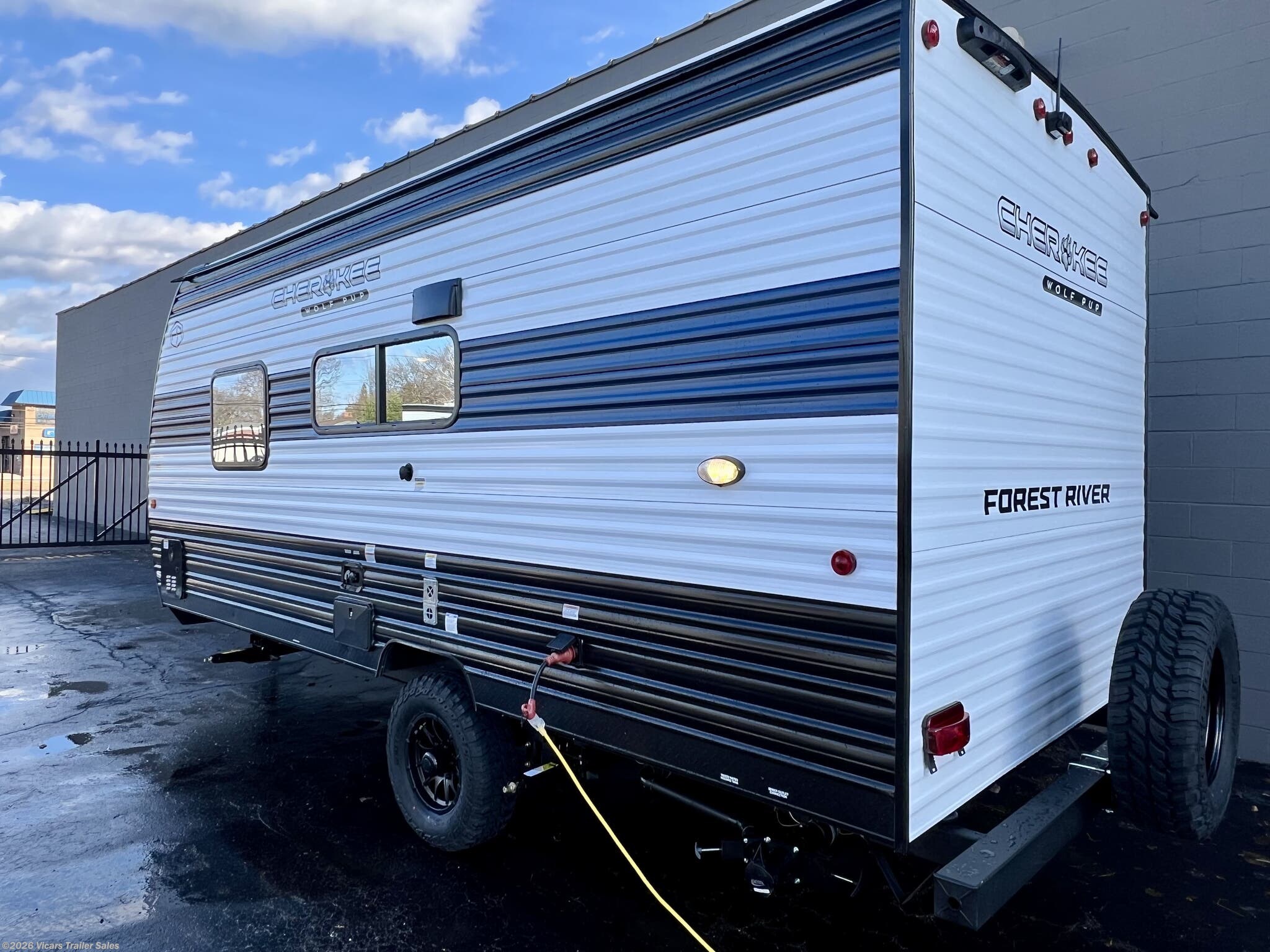 2025 Cherokee Wolf Pup 16FQW by Forest River from Vicars Trailer Sales in Taylor, Michigan