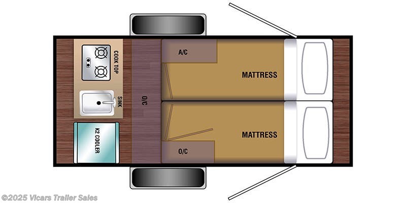2023 Braxton Creek Bushwhacker 10HD Floorplan