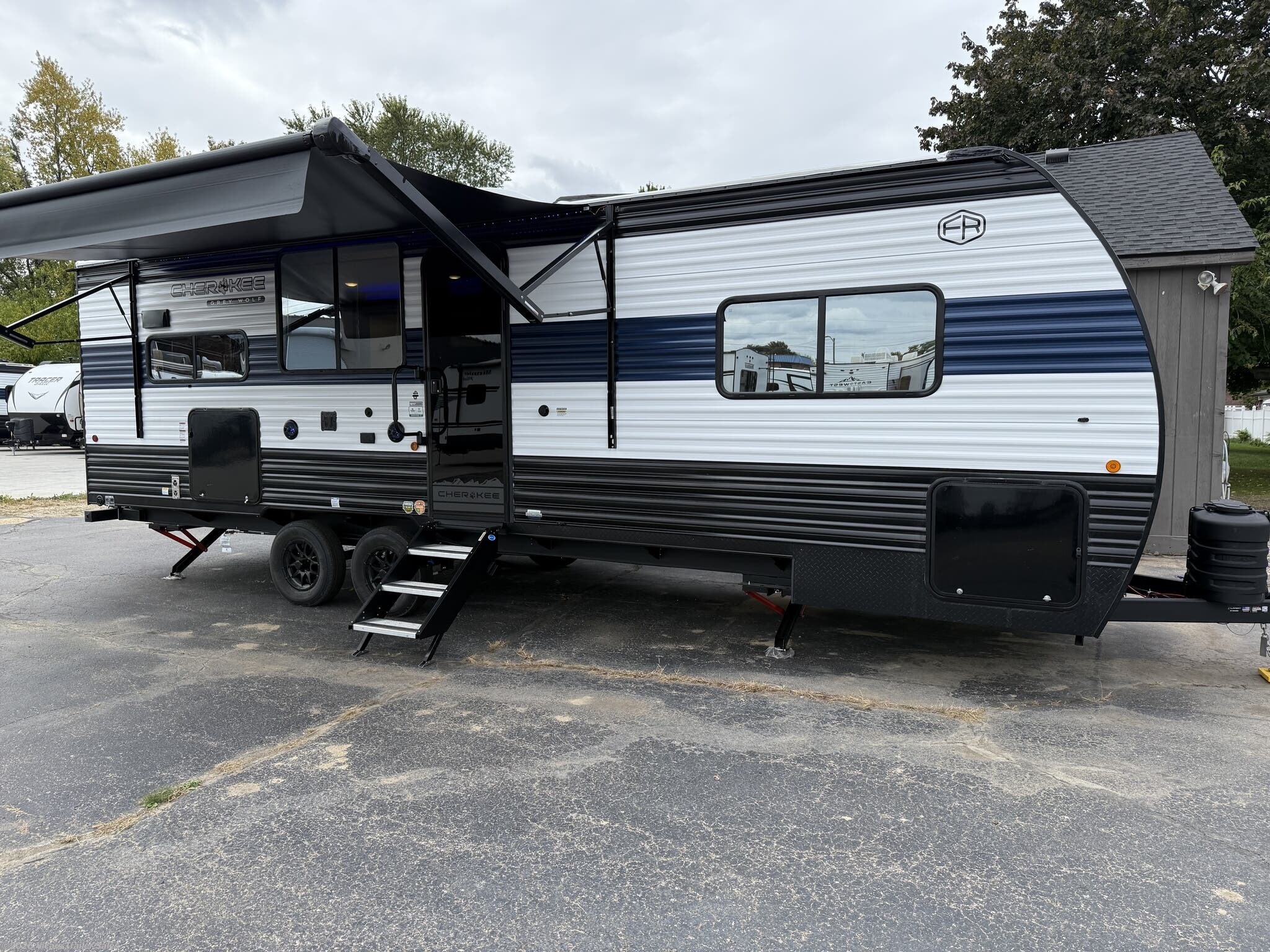 2026 Forest River Cherokee Grey Wolf 26SS - New Travel Trailer for sale by Vicars Trailer Sales in Taylor, Michigan