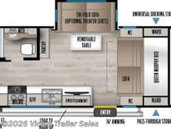 Stock Image for 2026 East to West 1900MMK (options and colors may vary) 2026 East to West Alta 1900MMK - New Travel Trailer for sale by Vicars Trailer Sales in Taylor, Michigan