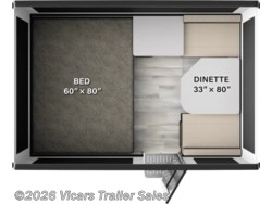 Stock Image for 2026 Forest River 19OTG (options and colors may vary) 2026 Forest River Rockwood Off The Ground 19OTG - New Popup for sale by Vicars Trailer Sales in Taylor, Michigan