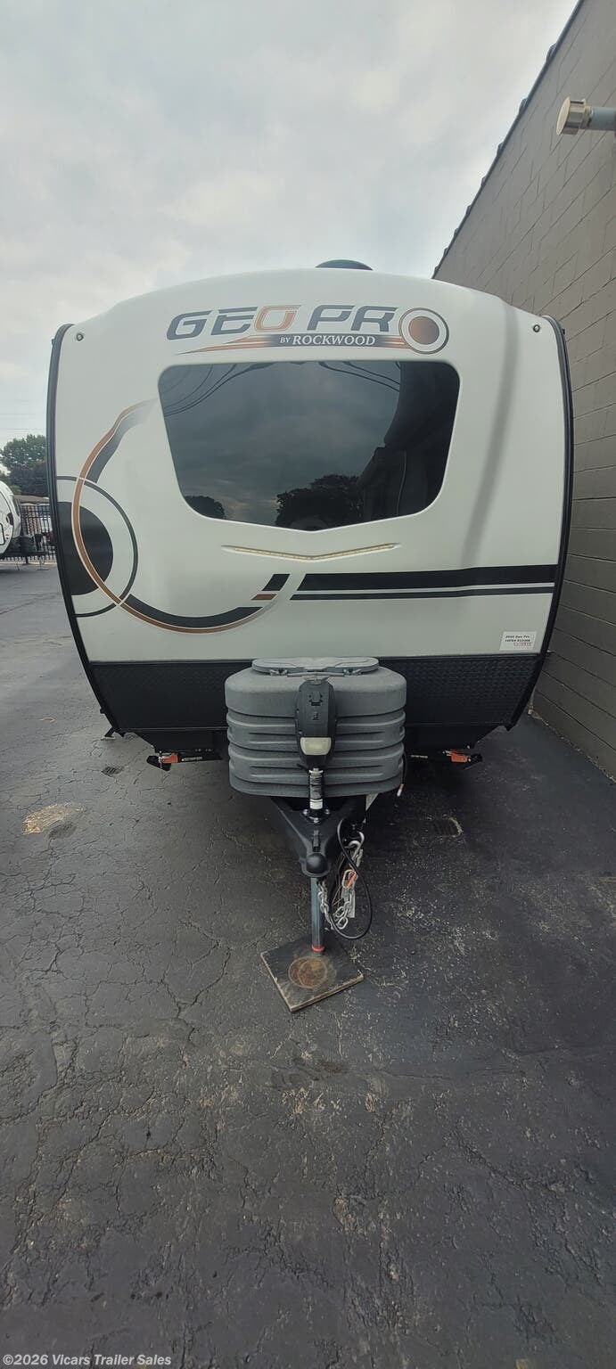 2024 Rockwood G19FDS - New Travel Trailer For Sale by Vicars Trailer Sales in Taylor, Michigan features Fire Extinguisher, Water Heater, Refrigerator, LP Detector, Solar Panel