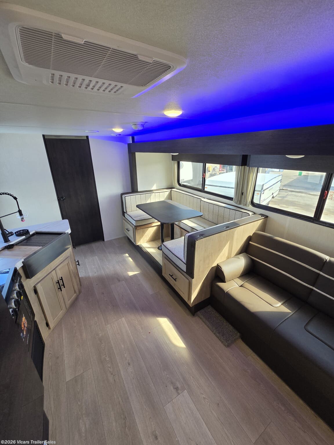2026 Forest River Cherokee Grey Wolf 29QB - New Travel Trailer For Sale by Vicars Trailer Sales in Taylor, Michigan features Water Heater, LP Detector, Smoke Detector, Fire Extinguisher, Stove Top Burner