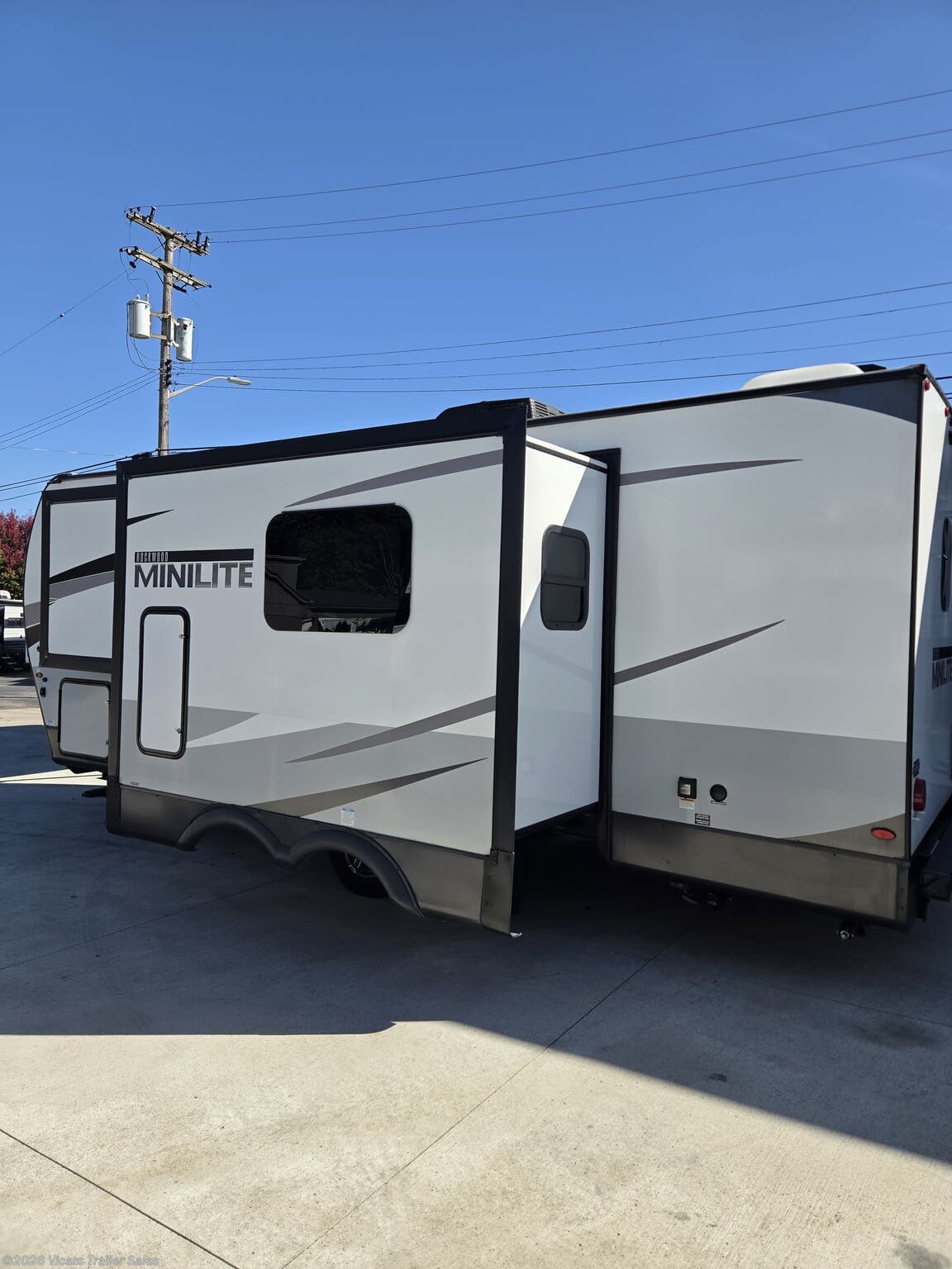 2023 Forest River Rockwood Mini Lite 2511S - New Travel Trailer For Sale by Vicars Trailer Sales in Taylor, Michigan features Smoke Detector, Solar Panel, Power Awning, Solar Prep, TV