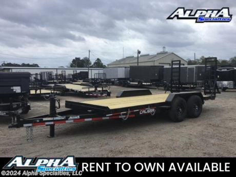 &lt;p&gt;# Stock Number: AS048167-4616&lt;/p&gt;
&lt;p&gt;&lt;span style=&quot;font-family: Arial; font-size: 14.6667px; white-space: pre-wrap;&quot;&gt;This trailer is for sale at Alpha Specialties near Jackson Mississippi in Pearl MS. We offer Rent To Own Financing and also offer traditional financing with Approved Credit. &lt;/span&gt;&lt;/p&gt;
&lt;p&gt;EEH718&lt;br /&gt;&amp;gt; 2022 Caliber 7 x 18 Tandem Utility Trailer 14k GVWR&lt;br /&gt;* 2 - 7k Axles&lt;br /&gt;* 6&quot; Channel&lt;br /&gt;* Adjustable Pintle Coupler&lt;br /&gt;* 12k Drop Leg Jack&lt;br /&gt;* Radial Tires&lt;br /&gt;* Break Away&lt;br /&gt;* 1/4&quot; Thick, 18&quot; Wide Flat Bar Ramps w/ Springs&lt;br /&gt;* Fender Steps&lt;br /&gt;* Fork Holders&lt;br /&gt;* Chain Box in Extended Tongue&lt;br /&gt;* Black&lt;/p&gt;
&lt;p dir=&quot;ltr&quot; style=&quot;color: #222222; font-family: Arial, Helvetica, sans-serif; font-size: small; line-height: 1.38; margin-top: 0pt; margin-bottom: 0pt;&quot;&gt;&lt;span style=&quot;font-size: 11pt; font-family: Arial; color: #000000; background-color: transparent; font-variant-numeric: normal; font-variant-east-asian: normal; font-variant-alternates: normal; vertical-align: baseline; white-space: pre-wrap;&quot;&gt;Please contact us to verify that this trailer is still available. All prices are subject to Tax, Title, Plates, and Doc Fee. All Trailers are discounted for Cash or Finance Price ! Alpha Specialties is located in Pearl MS and we are near Jackson MS, Hattiesburg MS, Terry MS, Newton MS, Brandon MS, Madison MS, Kosciusko MS, McComb MS, Vicksburg MS,&amp;nbsp; Byram MS, Shreveport LA, Arkansas, Louisiana, Tennessee, Alabama.Come see us for the best deal on DumpTrailers, EquipmentTrailers, Flatbed Trailers, Skidloader Trailers, Tiltbed Trailer, Bobcat Trailer, Farm Trailer, Trash Trailer, Cleanup Trailer, Hotshot Trailer, Gooseneck Trailer, Trailor, Load Trail Trailers for sale, Utility Trailer, ATV Trailer, UTV Trailer, Side X Side Trailer, SXS Trailer, Mower Trailer, Truck Beds, Truck Flatbeds, Tank Trailers, Hydraulic Dovetail Trailers, MAX Ramp Trailer, Ramp Trailer, Deckover Trailer, Pintle Trailer, Construction Trailer, Contractor Trailer, Jeep Trailers, Buggy Hauler Trailers, Scissor Lift Trailers, Used Trailer, Car Hauler, Car Trailers, Lawncare Trailers, Landscape Trailers, Low Pro Trailers, Backhoe Trailers, Golf Cart Trailers, Side Load Trailers, Tall Sided Dump Trailer for sale, 3&#39; Tall Side Dump Trailer, 4&#39; tall side dump trailer, gooseneck dump trailer, fold down side dump trailers.&amp;nbsp; We have Aluminum Trailers for sale in Mississippi.&amp;nbsp;We are also a 903 Beds and Norstar Truck Bed Dealer and install beds and service bodies. Contact us for the best deal on a truck bed for sale in MS. We also sell Mission, Pace and Haulmark enclosed cargo trailers for all your covered trailer needs.&lt;/span&gt;&lt;/p&gt;
&lt;p&gt;&lt;span class=&quot;gmail-im&quot; style=&quot;font-family: Arial, Helvetica, sans-serif; font-size: small; color: #500050;&quot;&gt;&amp;nbsp;&lt;/span&gt;&lt;/p&gt;
&lt;p dir=&quot;ltr&quot; style=&quot;line-height: 1.38; margin-top: 0pt; margin-bottom: 0pt;&quot;&gt;&lt;span style=&quot;font-size: 11pt; font-family: Arial; color: #000000; background-color: transparent; font-variant-numeric: normal; font-variant-east-asian: normal; font-variant-alternates: normal; vertical-align: baseline; white-space: pre-wrap;&quot;&gt;Alpha Specialties is not responsible for any Typos, Errors or misprints.&lt;/span&gt;&lt;/p&gt;