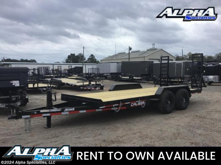 New 2022 Caliber 18&apos; Flatbed Equipment Trailer 14K LB GVWR available in Pearl, Mississippi