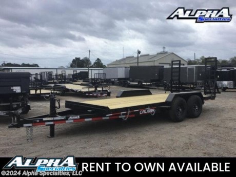 &lt;p&gt;# Stock Number: AS048168-6236&lt;/p&gt;
&lt;p&gt;&lt;span style=&quot;font-family: Arial; font-size: 14.6667px; white-space: pre-wrap;&quot;&gt;This trailer is for sale at Alpha Specialties near Jackson Mississippi in Pearl MS. We offer Rent To Own Financing and also offer traditional financing with Approved Credit. &lt;/span&gt;&lt;/p&gt;
&lt;p&gt;EEH718&lt;br /&gt;&amp;gt; 2022 Caliber 7 x 18 Tandem Axle Equipment Trailer 14k GVWR&lt;br /&gt;* 2-7k Axles&lt;br /&gt;* 6&quot; Channel&lt;br /&gt;* Adjustable Pintle Coupler&lt;br /&gt;* 12k Dropleg Jack&lt;br /&gt;* Radial Tires&lt;br /&gt;* Break Away&lt;br /&gt;* 1/4&quot; Thick, 18&quot; Wide Flat Bar Ramps w/ Spring&lt;br /&gt;* Fender Steps&lt;br /&gt;* Fork Holders&lt;br /&gt;* Chain Box in Extended Tongue&lt;br /&gt;* Black&lt;/p&gt;
&lt;p dir=&quot;ltr&quot; style=&quot;color: #222222; font-family: Arial, Helvetica, sans-serif; font-size: small; line-height: 1.38; margin-top: 0pt; margin-bottom: 0pt;&quot;&gt;&lt;span style=&quot;font-size: 11pt; font-family: Arial; color: #000000; background-color: transparent; font-variant-numeric: normal; font-variant-east-asian: normal; font-variant-alternates: normal; vertical-align: baseline; white-space: pre-wrap;&quot;&gt;Please contact us to verify that this trailer is still available. All prices are subject to Tax, Title, Plates, and Doc Fee. All Trailers are discounted for Cash or Finance Price ! Alpha Specialties is located in Pearl MS and we are near Jackson MS, Hattiesburg MS, Terry MS, Newton MS, Brandon MS, Madison MS, Kosciusko MS, McComb MS, Vicksburg MS,&amp;nbsp; Byram MS, Shreveport LA, Arkansas, Louisiana, Tennessee, Alabama.Come see us for the best deal on DumpTrailers, EquipmentTrailers, Flatbed Trailers, Skidloader Trailers, Tiltbed Trailer, Bobcat Trailer, Farm Trailer, Trash Trailer, Cleanup Trailer, Hotshot Trailer, Gooseneck Trailer, Trailor, Load Trail Trailers for sale, Utility Trailer, ATV Trailer, UTV Trailer, Side X Side Trailer, SXS Trailer, Mower Trailer, Truck Beds, Truck Flatbeds, Tank Trailers, Hydraulic Dovetail Trailers, MAX Ramp Trailer, Ramp Trailer, Deckover Trailer, Pintle Trailer, Construction Trailer, Contractor Trailer, Jeep Trailers, Buggy Hauler Trailers, Scissor Lift Trailers, Used Trailer, Car Hauler, Car Trailers, Lawncare Trailers, Landscape Trailers, Low Pro Trailers, Backhoe Trailers, Golf Cart Trailers, Side Load Trailers, Tall Sided Dump Trailer for sale, 3&#39; Tall Side Dump Trailer, 4&#39; tall side dump trailer, gooseneck dump trailer, fold down side dump trailers.&amp;nbsp; We have Aluminum Trailers for sale in Mississippi.&amp;nbsp;We are also a 903 Beds and Norstar Truck Bed Dealer and install beds and service bodies. Contact us for the best deal on a truck bed for sale in MS. We also sell Mission, Pace and Haulmark enclosed cargo trailers for all your covered trailer needs.&lt;/span&gt;&lt;/p&gt;
&lt;p&gt;&lt;span class=&quot;gmail-im&quot; style=&quot;font-family: Arial, Helvetica, sans-serif; font-size: small; color: #500050;&quot;&gt;&amp;nbsp;&lt;/span&gt;&lt;/p&gt;
&lt;p dir=&quot;ltr&quot; style=&quot;line-height: 1.38; margin-top: 0pt; margin-bottom: 0pt;&quot;&gt;&lt;span style=&quot;font-size: 11pt; font-family: Arial; color: #000000; background-color: transparent; font-variant-numeric: normal; font-variant-east-asian: normal; font-variant-alternates: normal; vertical-align: baseline; white-space: pre-wrap;&quot;&gt;Alpha Specialties is not responsible for any Typos, Errors or misprints.&lt;/span&gt;&lt;/p&gt;