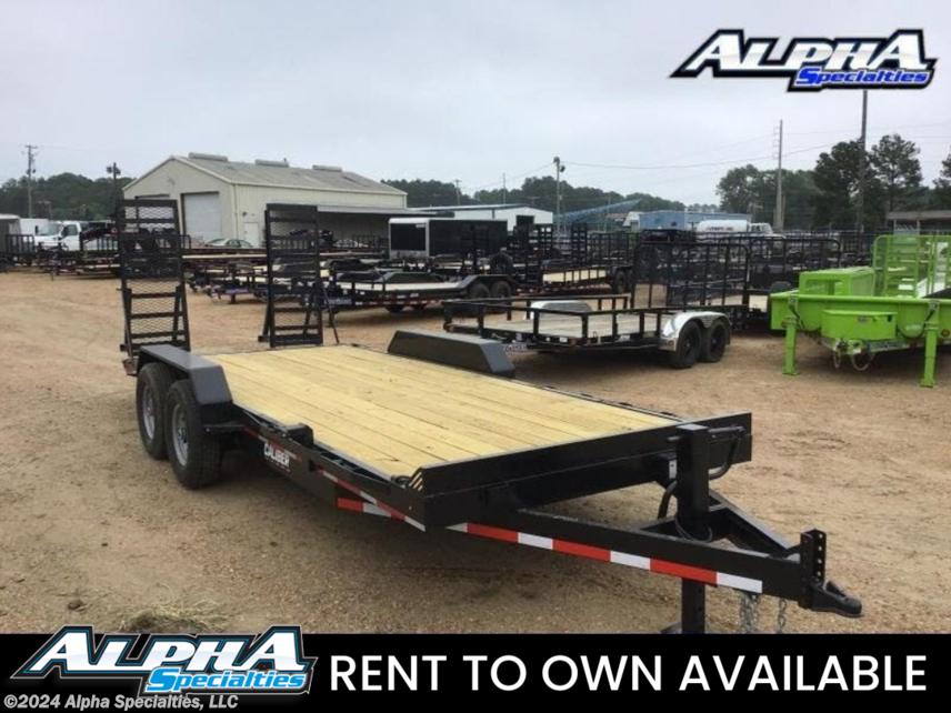 New 2022 Caliber 20&apos; Flatbed Equipment Trailer 14K LB GVWR available in Pearl, Mississippi