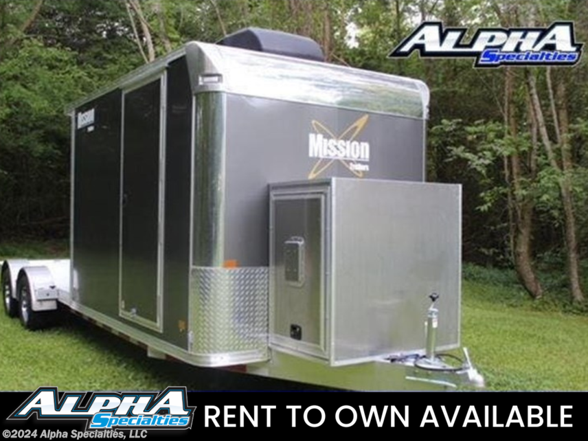 New 2022 Mission Trailers 80X26 Aluminum Hybrid Carhauler 9,990k Trailer available in Pearl, Mississippi