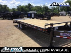 New 2022 Load Trail 102X25 Deckover Flatbed Equipment Trailer 16K LB available in Pearl, Mississippi