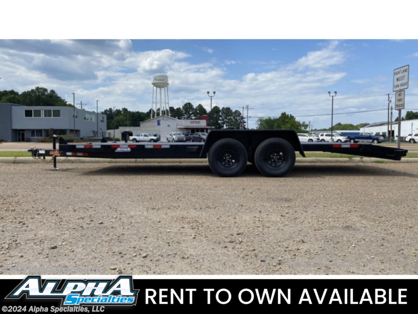 New 2023 Down 2 Earth 82X20 Solid Deck Car Hauler Trailer 7K GVWR available in Pearl, Mississippi