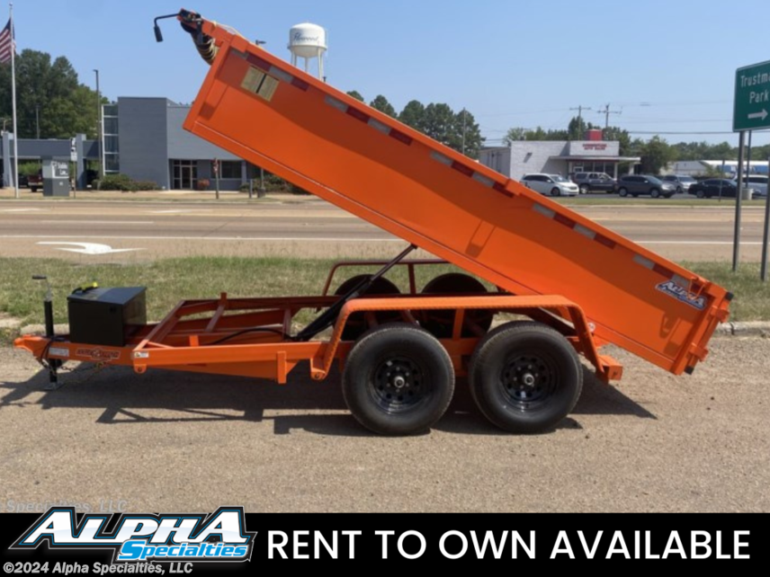 New 2023 Down 2 Earth 6X12 Dump Trailer 9990 GVWR available in Pearl, Mississippi