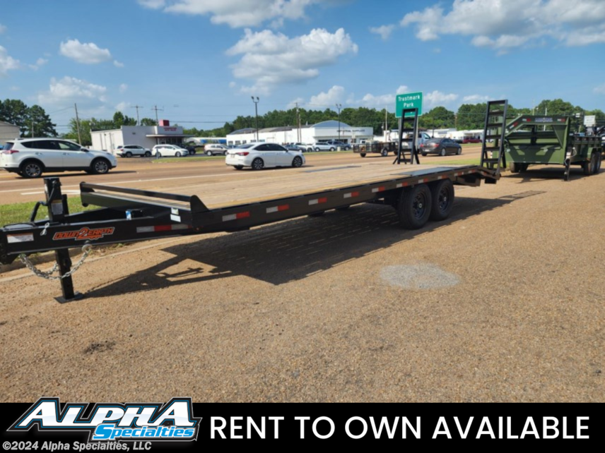 New 2023 Down 2 Earth 102X24&apos; Deckover Equipment Trailer 14K GVWR available in Pearl, Mississippi