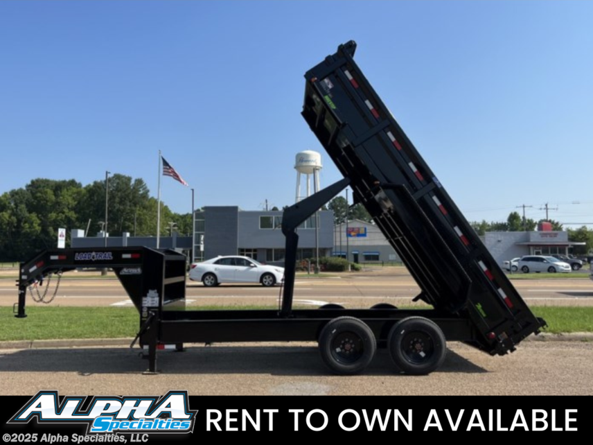 New 2024 Load Trail 83X16 Gooseneck Dump Trailer 7GA Floor 20K GVWR available in Pearl, Mississippi