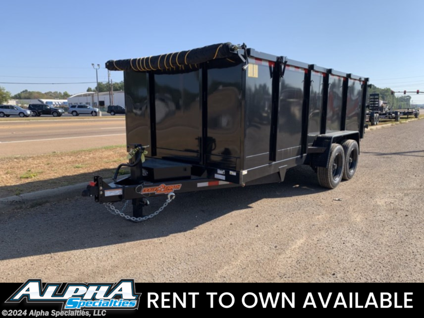 New 2023 Down 2 Earth 82X16 Tall Sided Dump Trailer 17.5K GVWR available in Pearl, Mississippi
