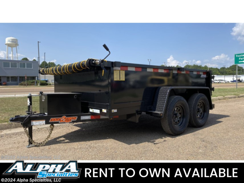 New 2023 Down 2 Earth 6X10 E-Series Dump Trailer 7K GVWR available in Pearl, Mississippi