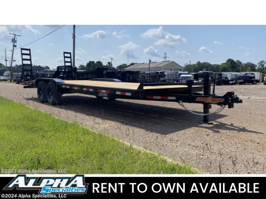 New 2023 Down 2 Earth 102X24 Drive Over Fender Equipment Trailer 14K GVW available in Pearl, Mississippi