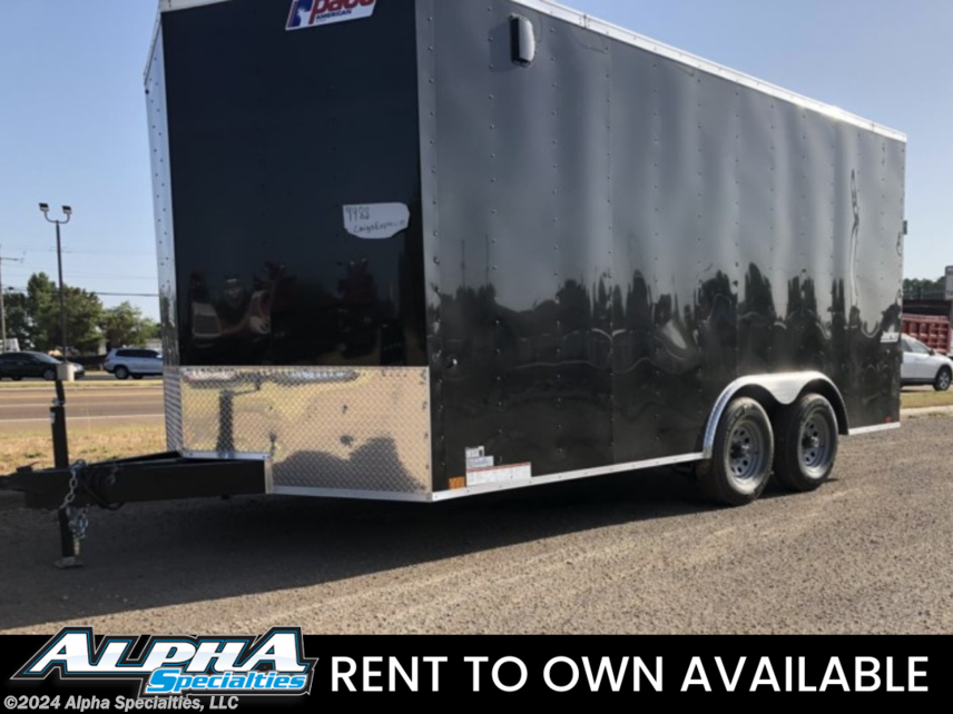 New 2023 Pace American 8.5X16 Enclosed Cargo Trailer 9990 GVWR available in Pearl, Mississippi