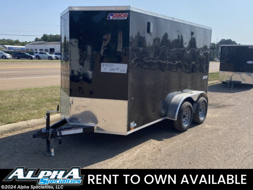 New 2023 Pace American 6X12 Enclosed Cargo Trailer 7K GVWR available in Pearl, Mississippi