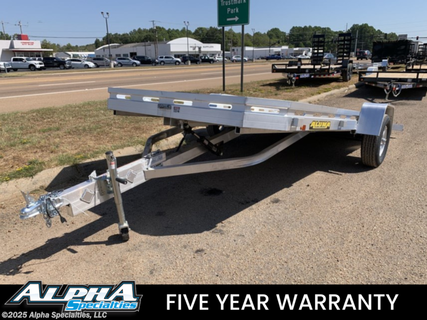 New 2024 Aluma 7814S Tilt 14&apos; Aluminum Tilt Trailer available in Pearl, Mississippi
