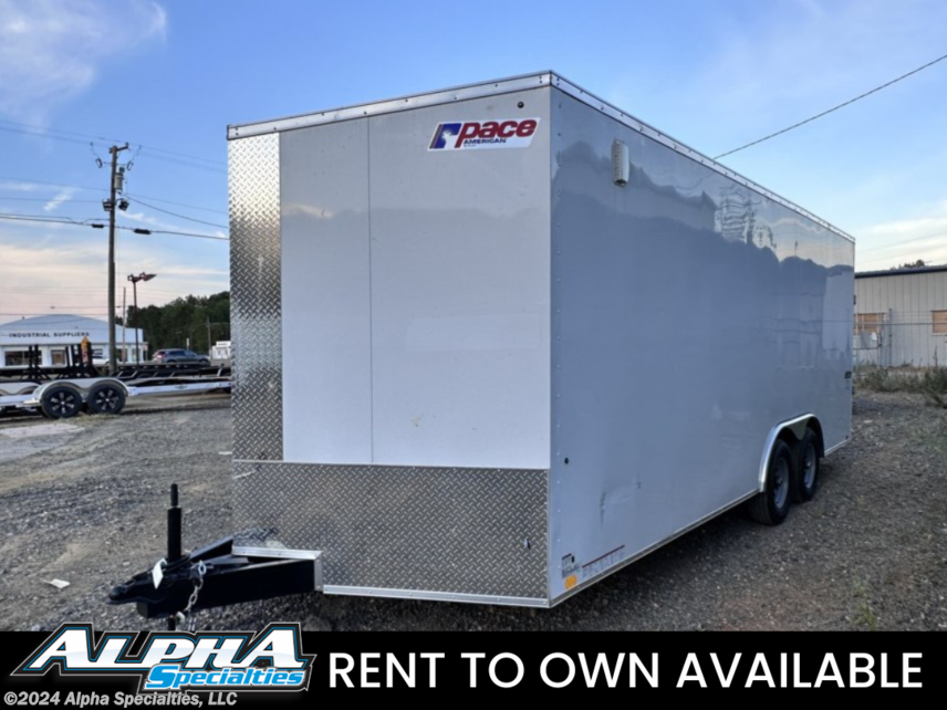 New 2023 Pace American 8.5X20 Extra Tall Enclosed Cargo Trailer available in Pearl, Mississippi