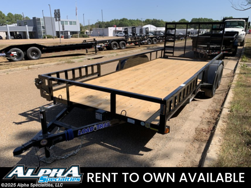 New 2024 Load Trail 83X18 Utility Trailer 7K GVWR available in Pearl, Mississippi