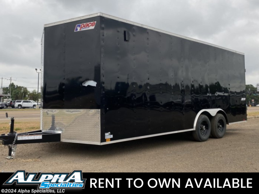 New 2023 Pace American 8.5X20 Extra Tall Enclosed Cargo Trailer available in Pearl, Mississippi