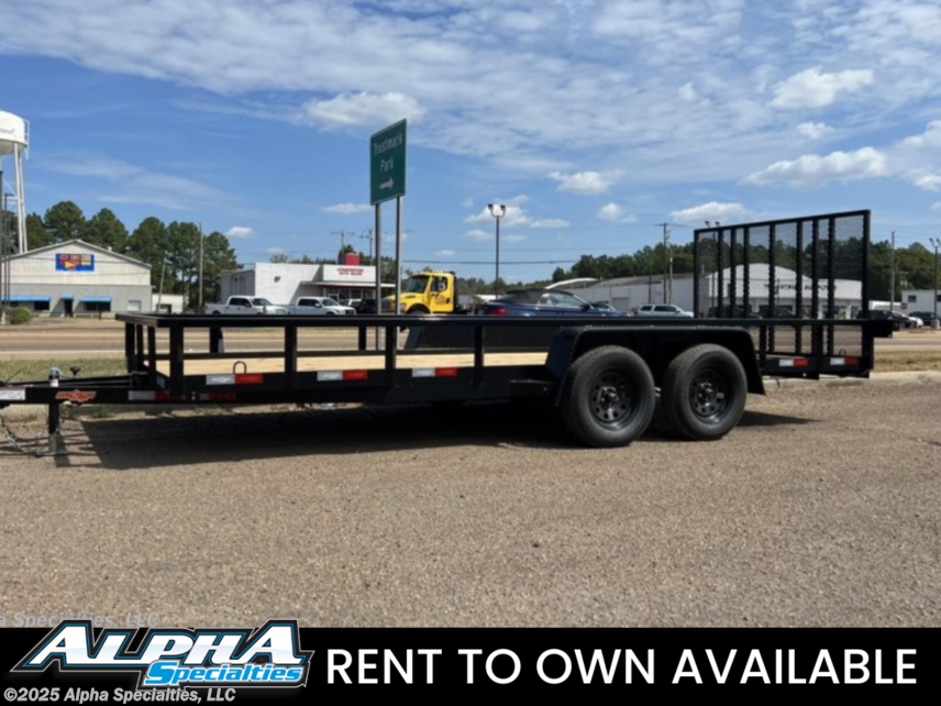 New 2023 Down 2 Earth 82X18 Utility Trailer 7000 GVWR available in Pearl, Mississippi