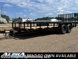 New 2023 Down 2 Earth 82X18 Utility Trailer 7000 GVWR available in Pearl, Mississippi