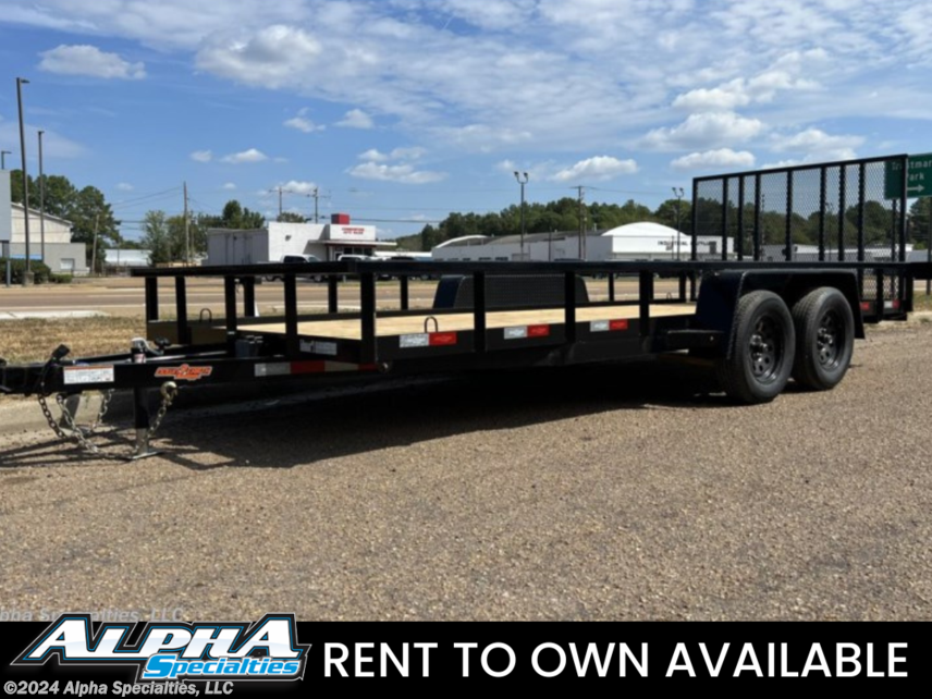 New 2023 Down 2 Earth 82X18 Utility Trailer 7000 GVWR available in Pearl, Mississippi