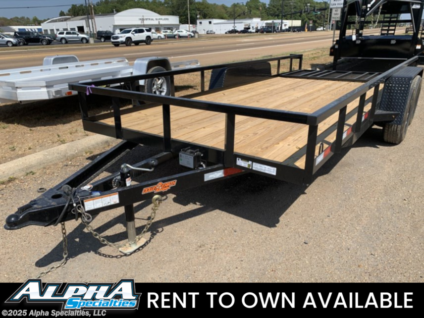 New 2023 Down 2 Earth 82X18 Utility Trailer 9990 GVWR available in Pearl, Mississippi