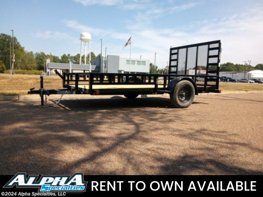 New 2024 Load Trail 83X12 TubeTop Rail Utility Trailer available in Pearl, Mississippi