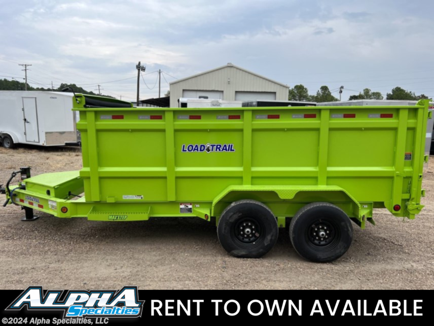 New 2024 Load Trail 83X16 Tall Side Dump Trailer 14K LB GVWR available in Pearl, Mississippi