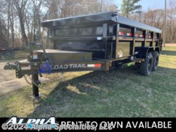 New 2024 Load Trail DL 83X14 Low Pro Tall Sided Dump Trailer 14K GVWR available in Pearl, Mississippi