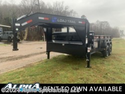New 2024 Load Trail DG 83X14 Gooseneck Low Pro Dump Trailer 14K GVWR available in Pearl, Mississippi