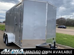 New 2024 Haulmark 7X14 Enclosed Cargo Trailer w/ Double Rear Doors available in Pearl, Mississippi