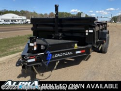 New 2024 Load Trail DL 83X14 Low Pro Telescopic 7GA Floor Dump 14K GVWR available in Pearl, Mississippi