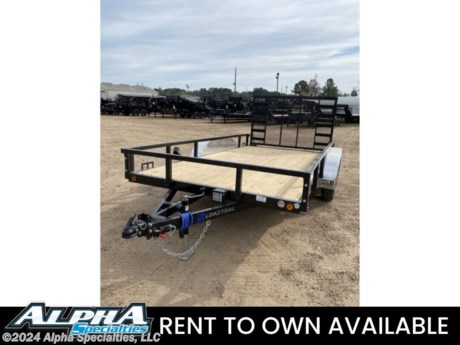 &lt;p&gt;stock # AS321200-1671&lt;/p&gt;
&lt;p&gt;This trailer is for sale at Alpha Specialties near Jackson Mississippi in Pearl MS. We offer Rent To Own Financing and also offer traditional financing with Approved Credit&lt;/p&gt;
&lt;p&gt;&lt;strong&gt;83&quot; x 14&#39; Tandem Axle Utility Trailer&lt;/strong&gt;&lt;br&gt;&lt;br&gt;* ST205/75 R15 LRC 6 Ply. &lt;br&gt;* 4&quot; Channel Frame&lt;br&gt;* Coupler 2&quot; Adjustable (4 HOLE)&lt;br&gt;* Treated Wood Floor&lt;br&gt;* 2 - 3,500 Lb Dexter Spring Axles (Elec FSA Brakes on both axles)&lt;br&gt;* Diamond Plate Fenders (removable)&lt;br&gt;* 4&#39; Fold In Gate Tubing w/Exp. Metal&lt;br&gt;* 24&quot; Cross-Members&lt;br&gt;* Jack Swivel 5000 lb. (10&quot;)&lt;br&gt;* Lights LED (w/Cold Weather Harness)&lt;br&gt;* 4 - M -Tie Downs&lt;br&gt;* Sq. Tube Side Rails (removable)&lt;br&gt;* Road Service Program&lt;br&gt;* Spring Assist on Fold Gate&lt;br&gt;* Spare Tire Mount&lt;br&gt;* Black (w/Primer)&lt;br&gt;UT8314032&lt;/p&gt;
&lt;ul class=&quot;m-t-sm&quot;&gt;
&lt;li&gt;
&lt;p dir=&quot;ltr&quot;&gt;Please contact us to verify that this trailer is still available. All prices are subject to Tax, Title, Plates, and Doc Fee. All Trailers are discounted for Cash or Finance Price ! Alpha Specialties is located in Pearl MS and we are near Jackson MS, Hattiesburg MS, Terry MS, Newton MS, Brandon MS, Madison MS, Kosciusko MS, McComb MS, Vicksburg MS,&amp;nbsp; Byram MS, Shreveport LA, Arkansas, Louisiana, Tennessee, Alabama.Come see us for the best deal on DumpTrailers, EquipmentTrailers, Flatbed Trailers, Skidloader Trailers, Tiltbed Trailer, Bobcat Trailer, Farm Trailer, Trash Trailer, Cleanup Trailer, Hotshot Trailer, Gooseneck Trailer, Trailor, Load Trail Trailers for sale, Utility Trailer, ATV Trailer, UTV Trailer, Side X Side Trailer, SXS Trailer, Mower Trailer, Truck Beds, Truck Flatbeds, Tank Trailers, Hydraulic Dovetail Trailers, MAX Ramp Trailer, Ramp Trailer, Deckover Trailer, Pintle Trailer, Construction Trailer, Contractor Trailer, Jeep Trailers, Buggy Hauler Trailers, Scissor Lift Trailers, Used Trailer, Car Hauler, Car Trailers, Lawncare Trailers, Landscape Trailers, Low Pro Trailers, Backhoe Trailers, Golf Cart Trailers, Side Load Trailers, Tall Sided Dump Trailer for sale, 3&#39; Tall Side Dump Trailer, 4&#39; tall side dump trailer, gooseneck dump trailer, fold down side dump trailers.&amp;nbsp; We have Aluminum Trailers for sale in Mississippi.&amp;nbsp;We are also a 903 Beds and Norstar Truck Bed Dealer and install beds and service bodies. Contact us for the best deal on a truck bed for sale in MS. We also sell Mission, Pace and Haulmark enclosed cargo trailers for all your covered trailer needs.&lt;/p&gt;
&lt;p&gt;&lt;span class=&quot;gmail-im&quot;&gt;&amp;nbsp;&lt;/span&gt;&lt;/p&gt;
&lt;p dir=&quot;ltr&quot;&gt;Alpha Specialties is not responsible for any Typos, Errors or misprints.&lt;/p&gt;
&lt;/li&gt;
&lt;/ul&gt;