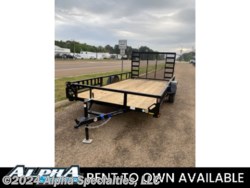 New 2024 Load Trail SE 83X14 Single Axle Side Load Utility Trailer available in Pearl, Mississippi