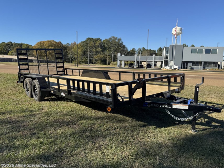 Side Rails For Ramp 2026 Load Trail UE 83X20 Utility Trailer w/Side Rail Ramps 7K GVWR