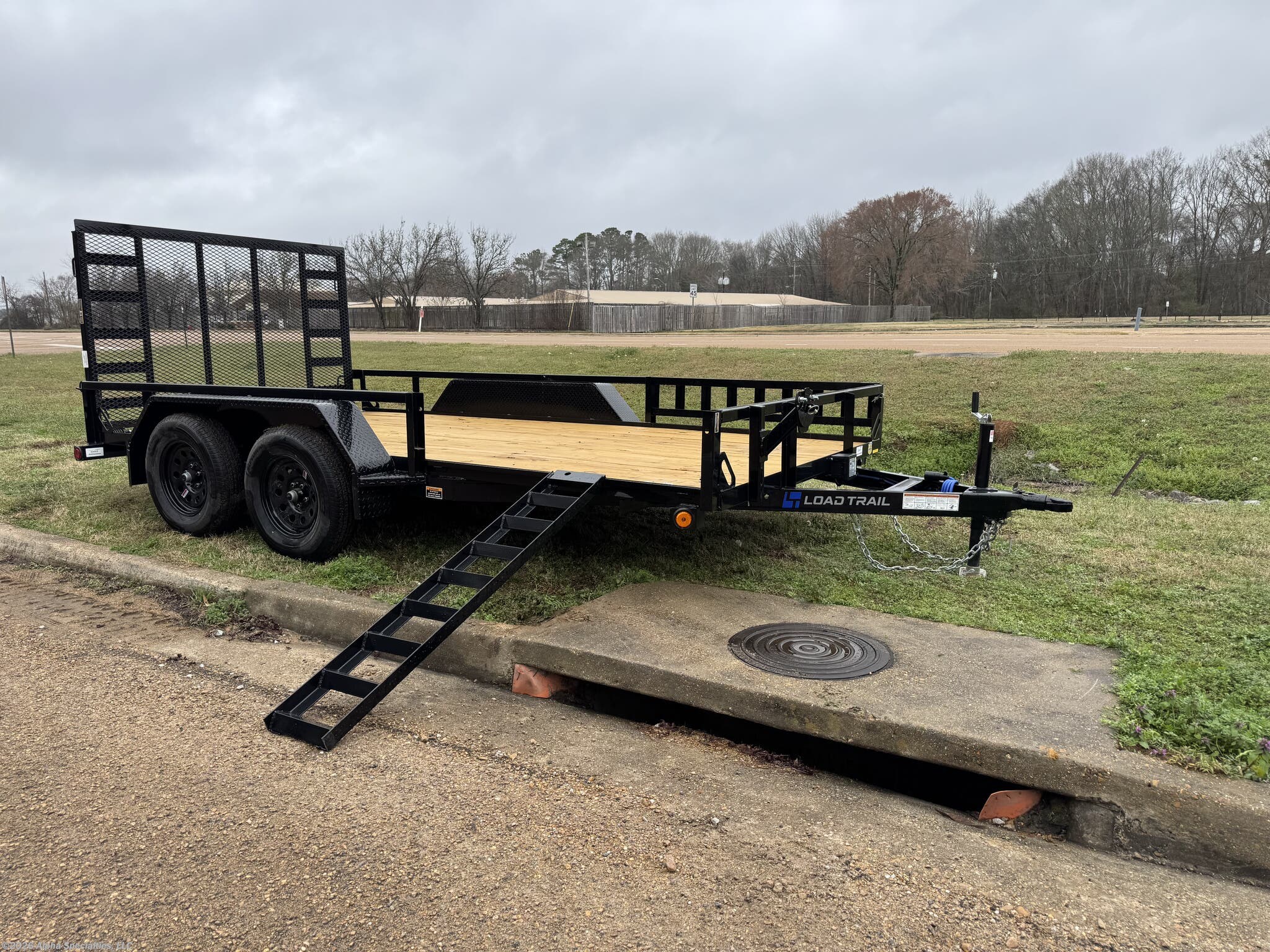 2026 Load Trail UE 83X14 Utility Trailer w/Side Rail Ramps 7K GVWR