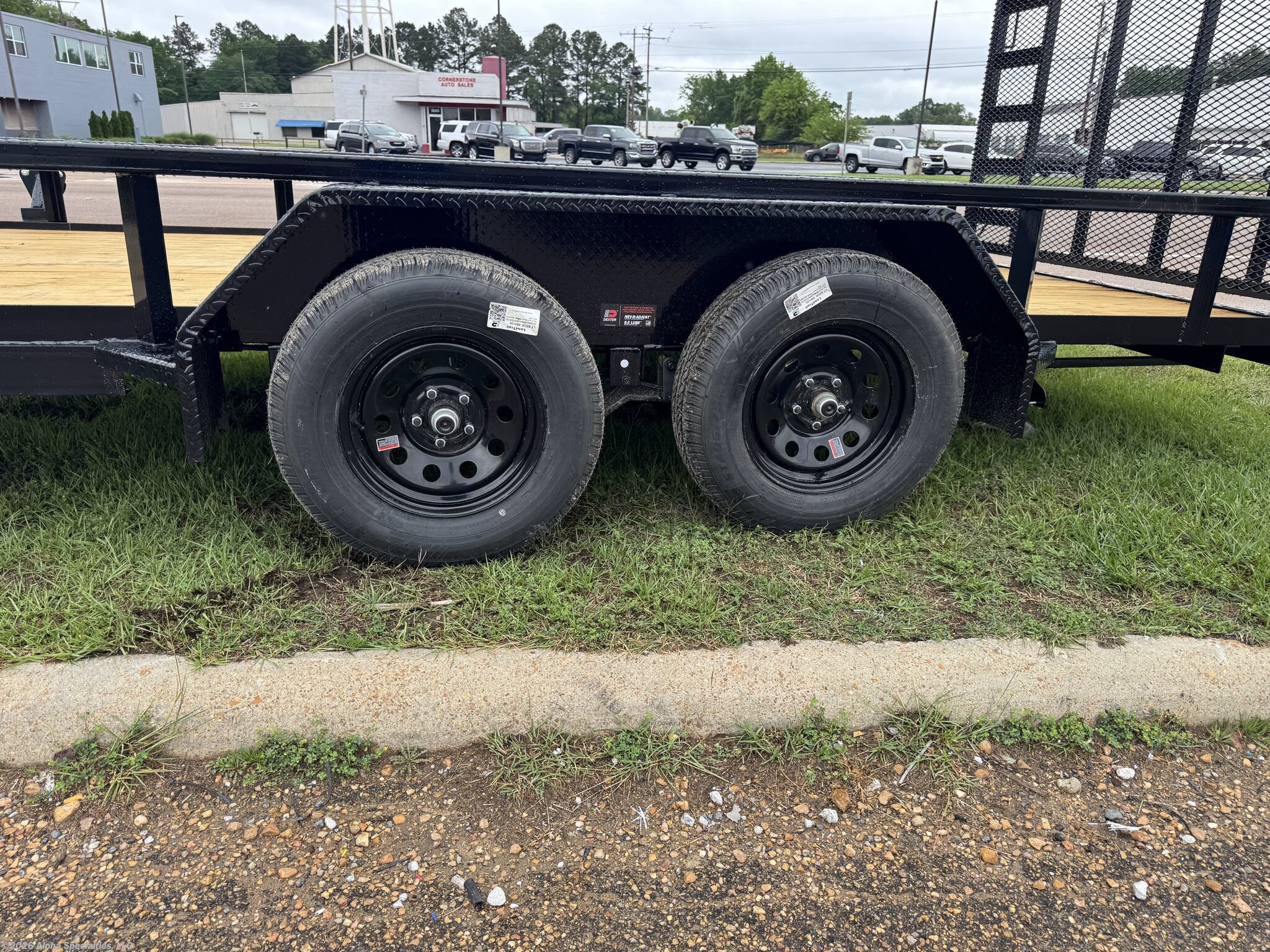 Trailer Scuff Rails 2026 Load Trail UE 83X18 Utility Trailer Tube Top Rails 7K GVWR
